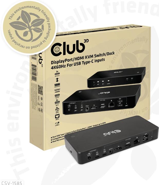 Actual product image Club 3D CSV-1585
