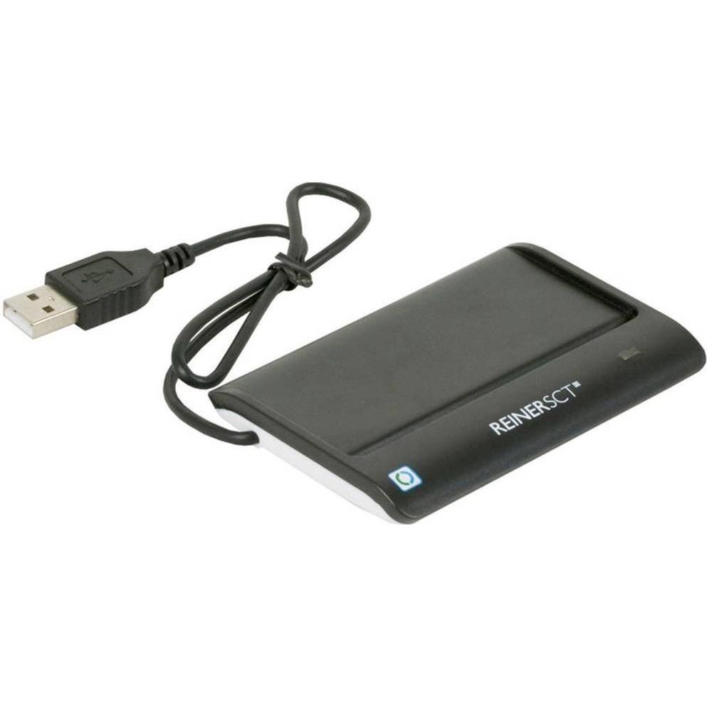 ReinerSCT CyberJack RFID basis (USB 2.0), Speicherkartenlesegerät, Silber