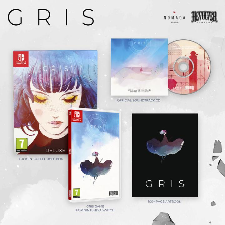 Produktbild Devolver GRIS: Deluxe (Switch)