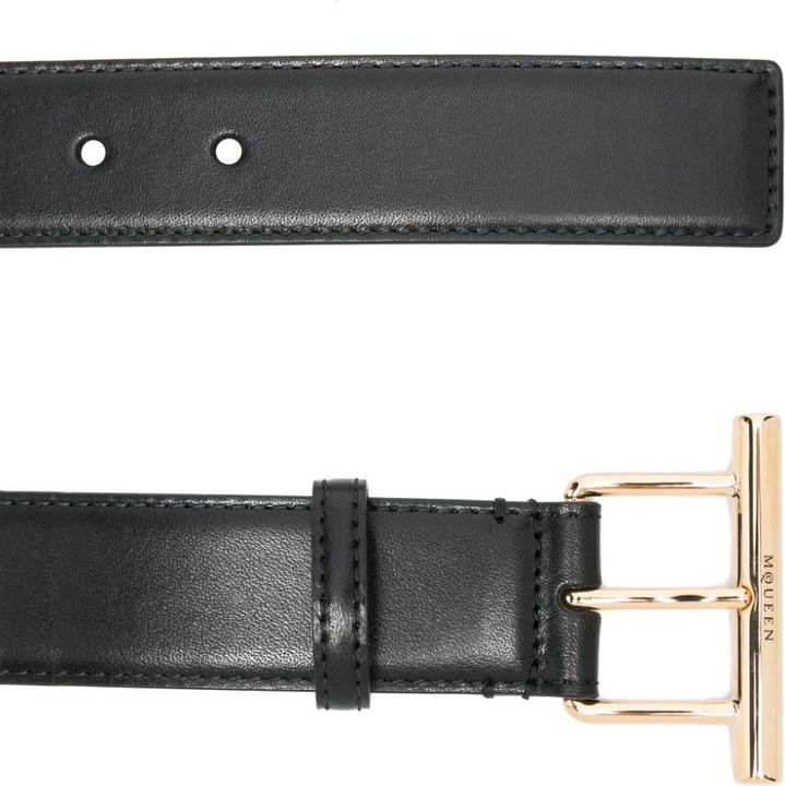 Produktbild Alexander McQueen Cinture Nero E Oro (80)