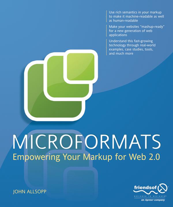 Produktbild Microformats (Englisch, John Allsopp, 2007)
