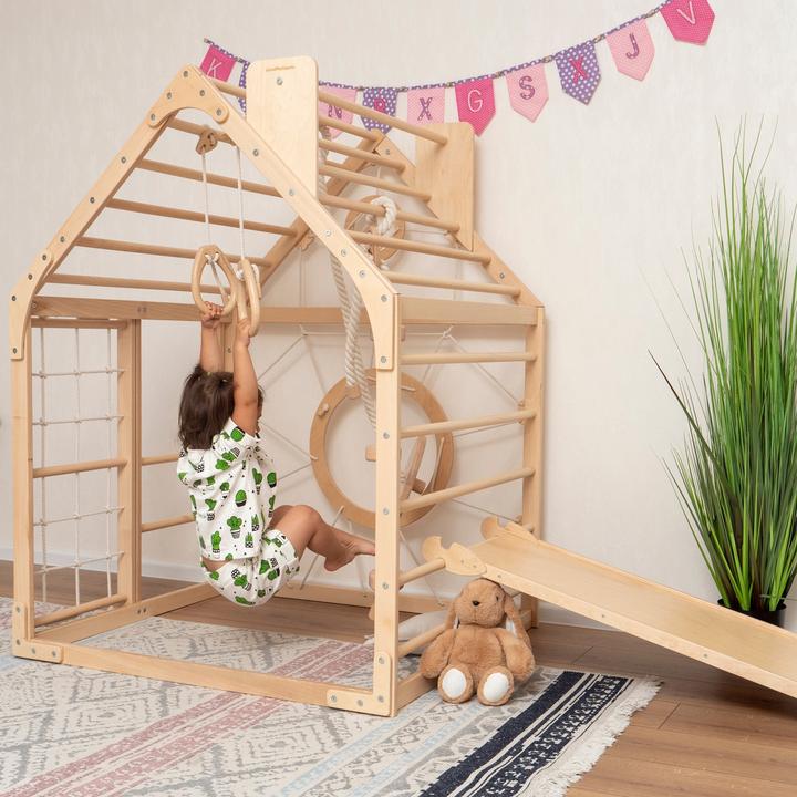 Produktbild Woodandhearts Kletterkomplex Haus