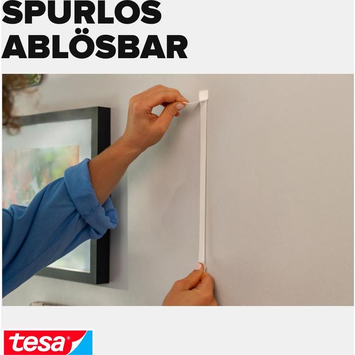 Produktbild tesa Powerstrips Klett-Klebepads (120 mm, 5.40 kg)