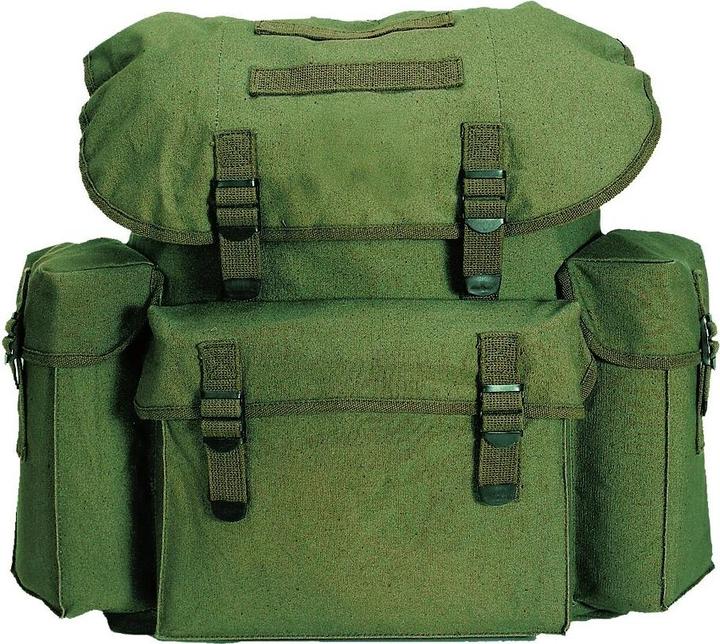 Actual product image Mil-tec Backpack Cotton Imp. olive (25 l)