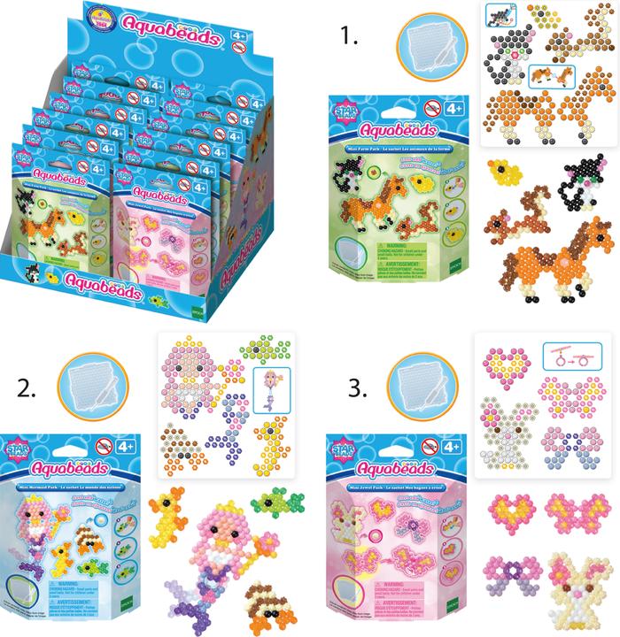 Actual product image Aquabeads Mini craft kit