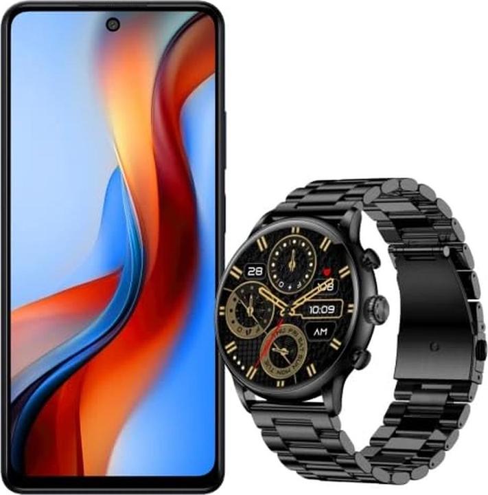 Actual product image Myphone 5G Smartphone with Smartwatch, 256GB Storage, 50MP Camera, 5000mAh Battery (256 GB, 6.78", Dual SIM, 5G)