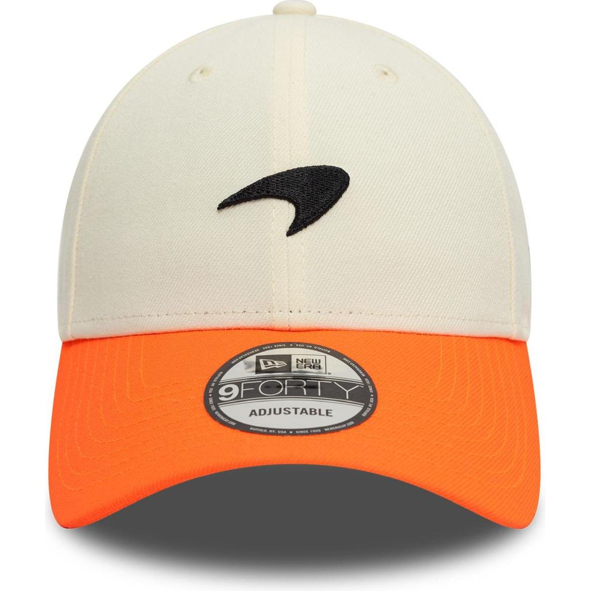 Thumbnail - New Era, Herren, Cap, 9Forty Snapback Cap - CONTRAST VISOR McLaren Racing, Beige