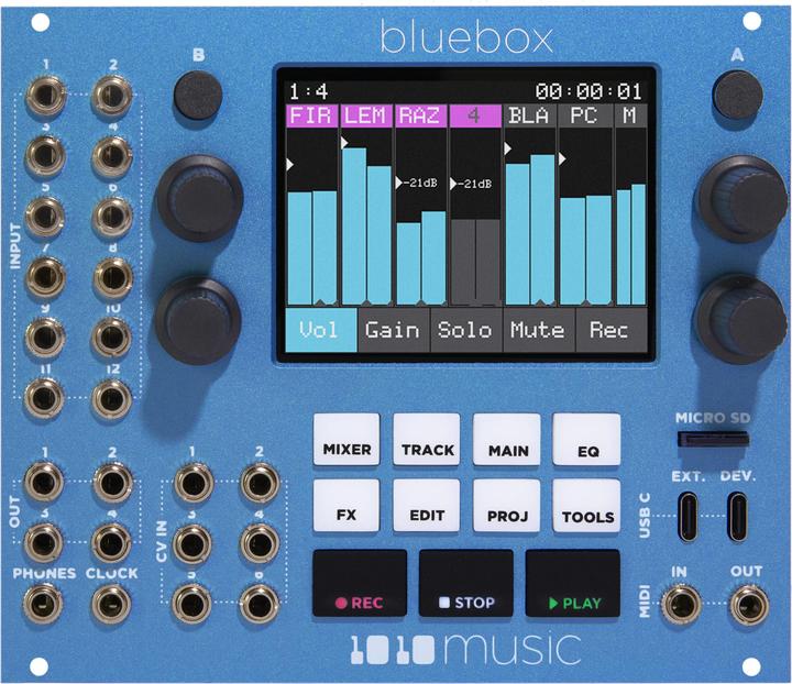 1010music bluebox Eurorack Edition (Studio- und Livemixer)