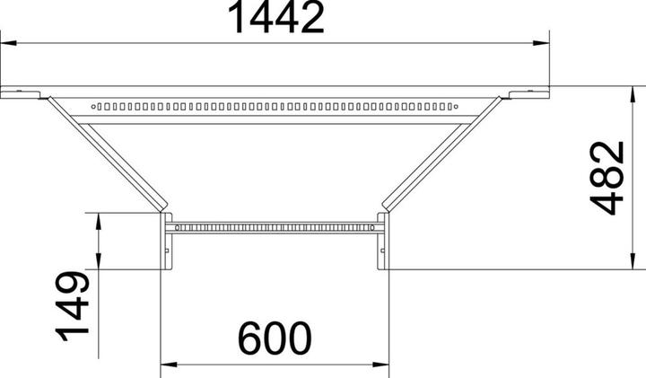 Actual product image OBO Bettermann BETTERMANN LAA 660 R3 FT (30 cm)
