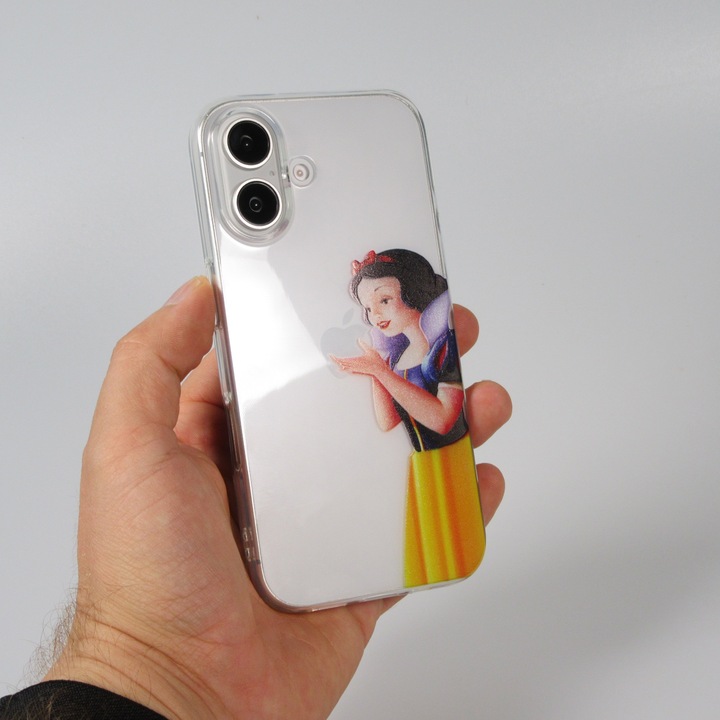 Image du produit PhoneLook Coque Gel cartoon Blanche neige (Apple iPhone 16)