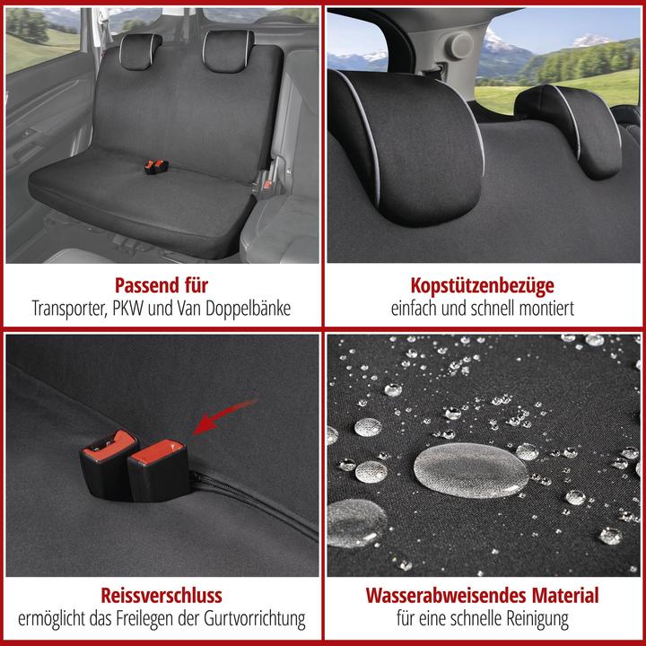 Image du produit Walser Housse de siège auto Modulo pour banquette double