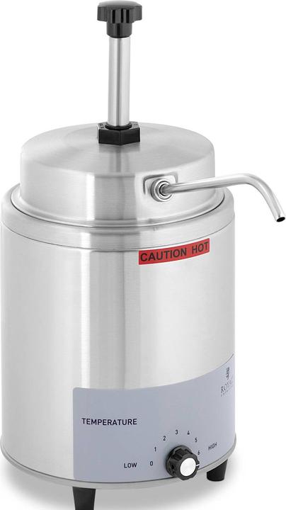 Royal Catering Saucenspender mit Warmhaltefunktion Pumpspender Dosierspender 4,5 l 550 W