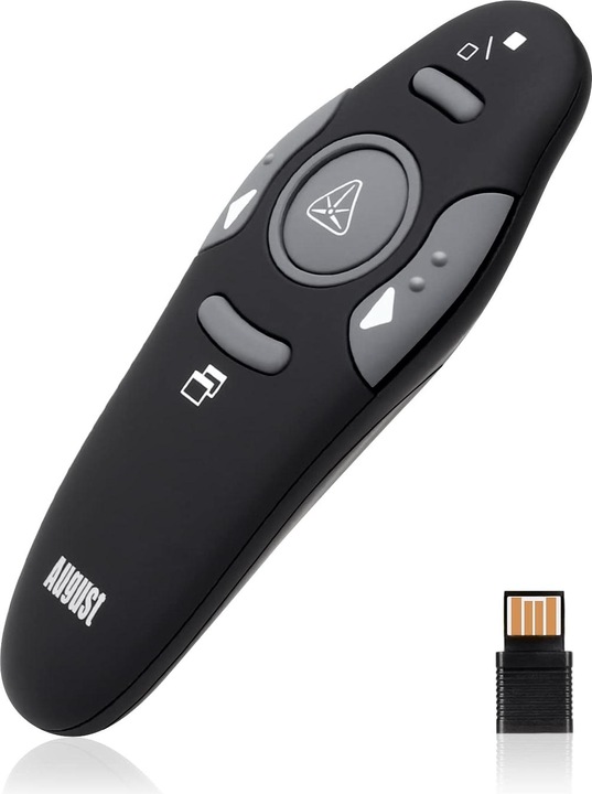 Actual product image August LP205R Presenter with laser pointer