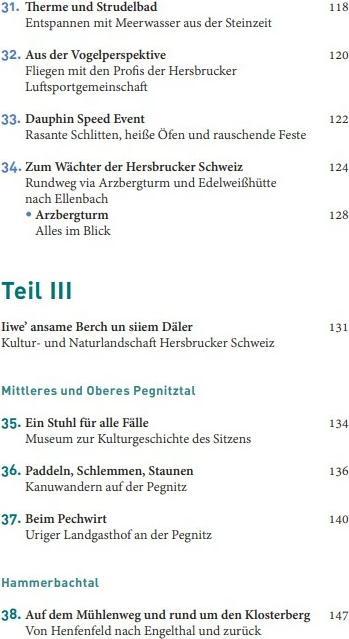 Produktbild Der Ausflugsverführer Hersbrucker Schweiz (Deutsch, Anna Schwarm, Martin Schwarm, 2020)