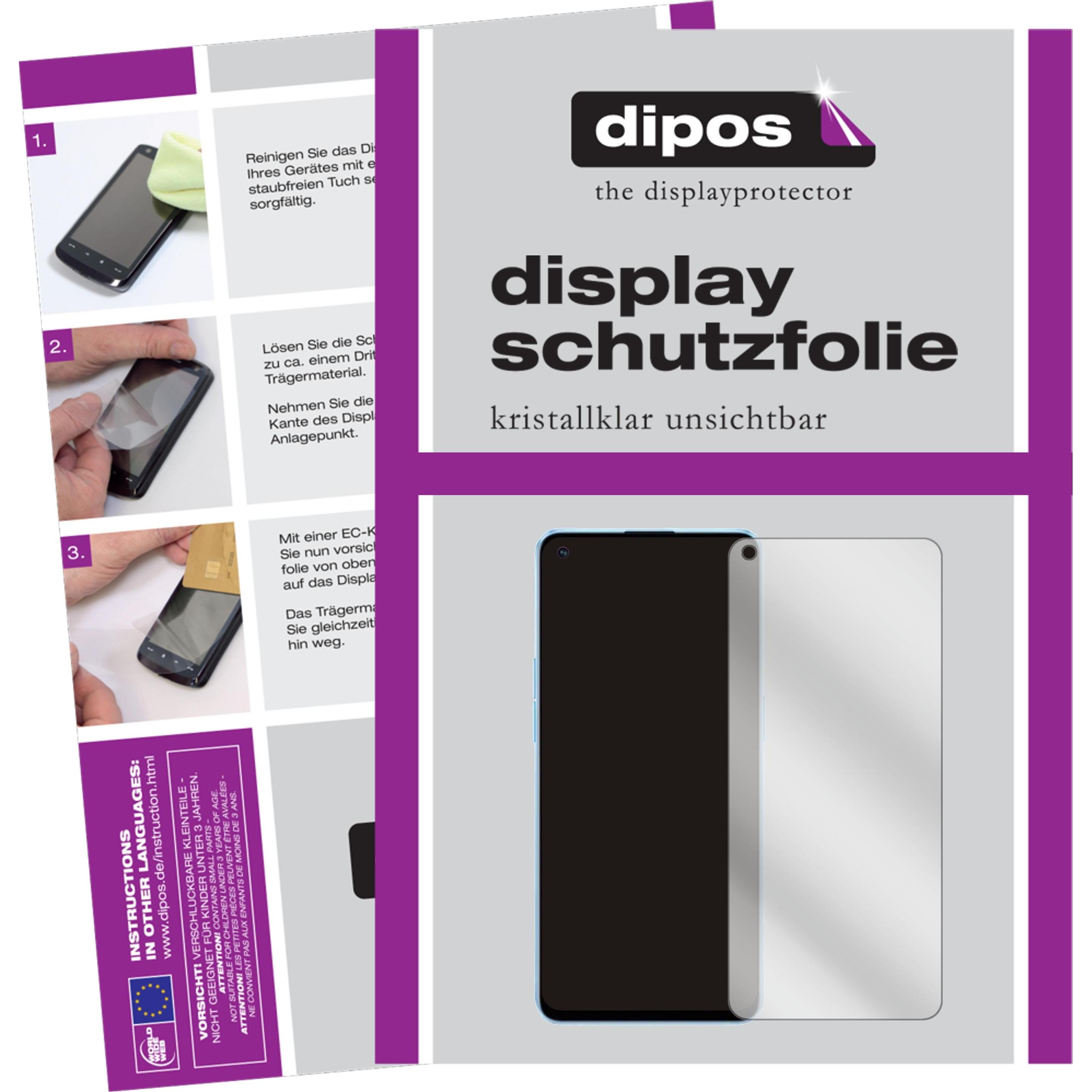 Dipos Displayschutzfolie Crystalclear (5 Stück, Oppo Reno 7 Pro 5G), Smartphone Schutzfolie, Transparent