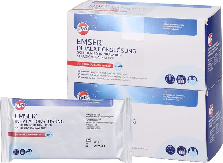 Produktbild EMS Emser Inhalationsloesung, 2X60 St INL