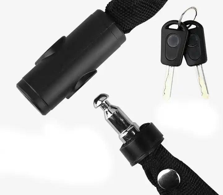 Immagine prodotto Twheels Lucchetto a catena con chiave in nero