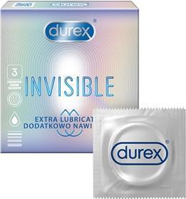 Produktbild Durex Invisible Extra Lubricated Condoms - Variant: 3 pcs (3 Stk.)