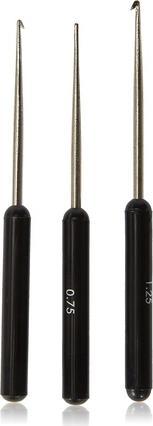 Actual product image Efalock Stringing needles set of 3, 0.75, 1, 1.25 mm