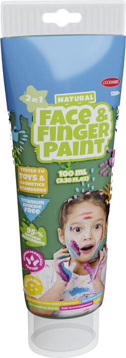 Productafbeelding Boti tube natuurlijke gezichts- en vingerverf - groen, 100 ml (Groen, 100 ml)