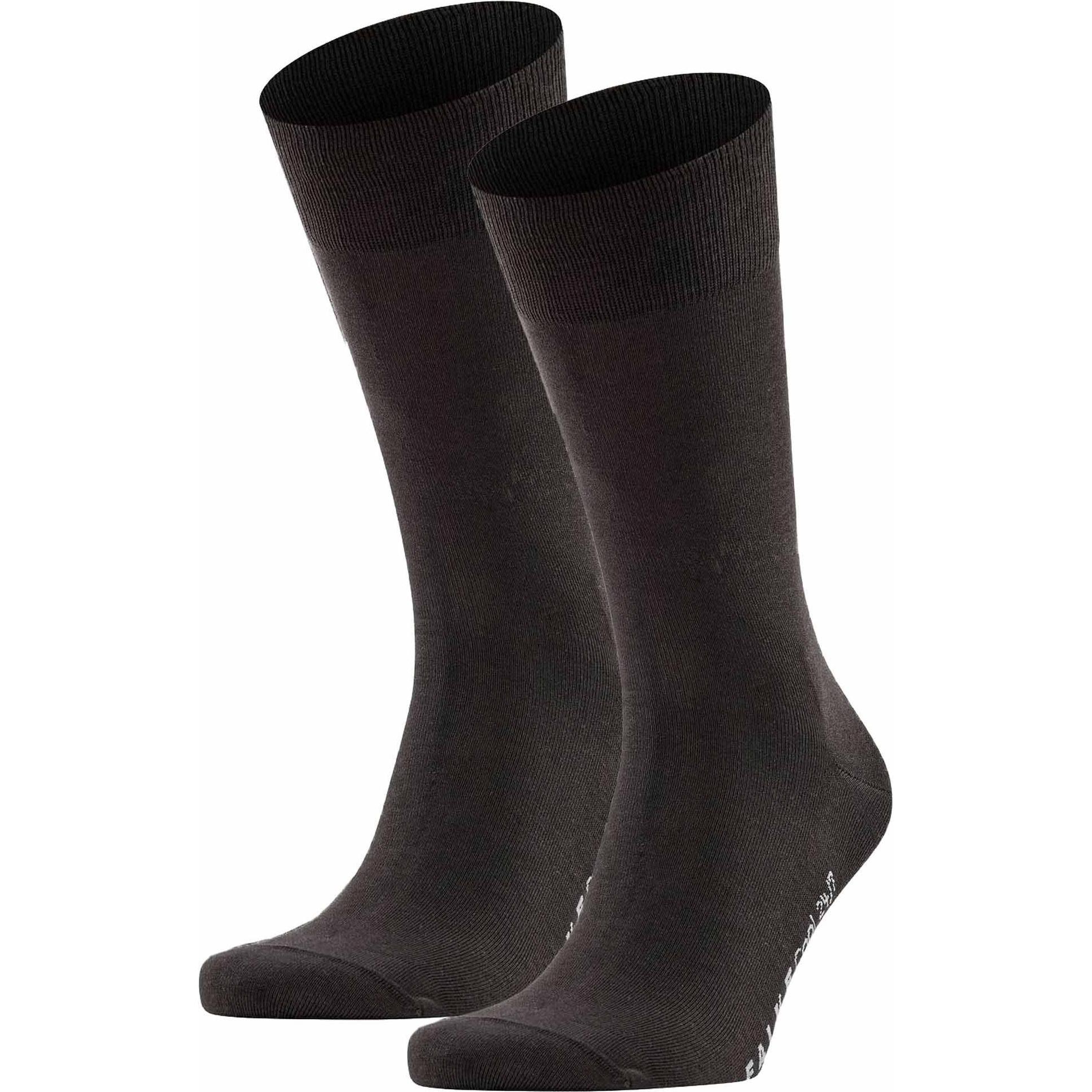 Falke, Herren, Socken, Socken Business Stretch, Braun, (2er Pack, 41 - 42)