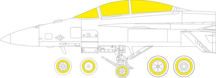 Actual product image Eduard F/A-18F for MENG