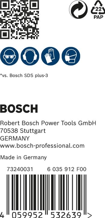 Image du produit Bosch Professional Zubehör Forets marteau Expert SDS plus-7X, 12 x 200 x 265 mm, 30 pièces (12 mm)