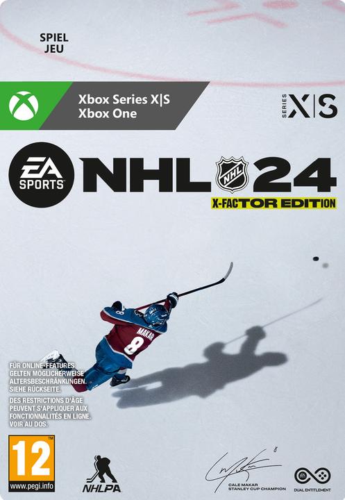 Image du produit Microsoft Xbox NHL 24 X Factor X1 XS Download Code (Xbox Series S, Xbox One S, Xbox One X, Xbox Series X)