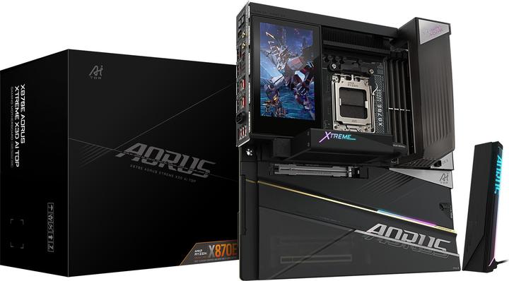 Gigabyte MB Gbt Amd Am5 X870e Aorus Xtreme X3d Ai Top (AM5, AMD X870E, E-ATX)
