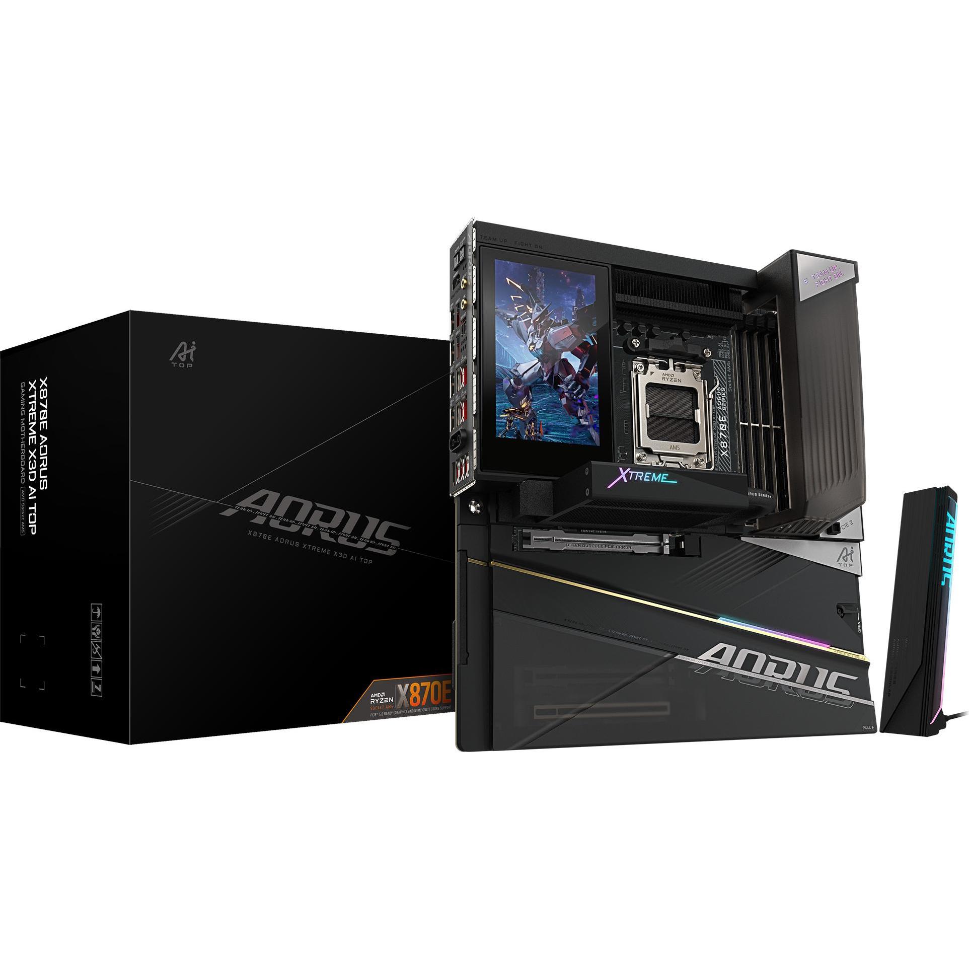 Gigabyte X870e Aorus Xtreme Ai Top (AM5, AMD X870E, E-ATX), Mainboard