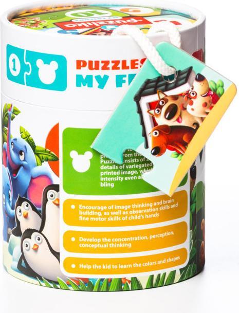 Actual product image Puzzlika puzzle "My family (20 pieces)