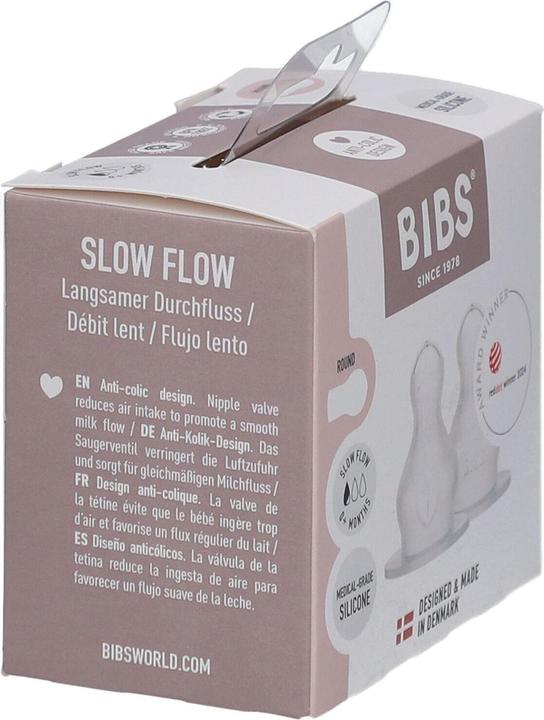 Image du produit Bibs Anti-Colic Tétine Silicone Slow Flow 2 pièces
