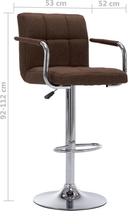 Produktbild vidaXL Barhocker