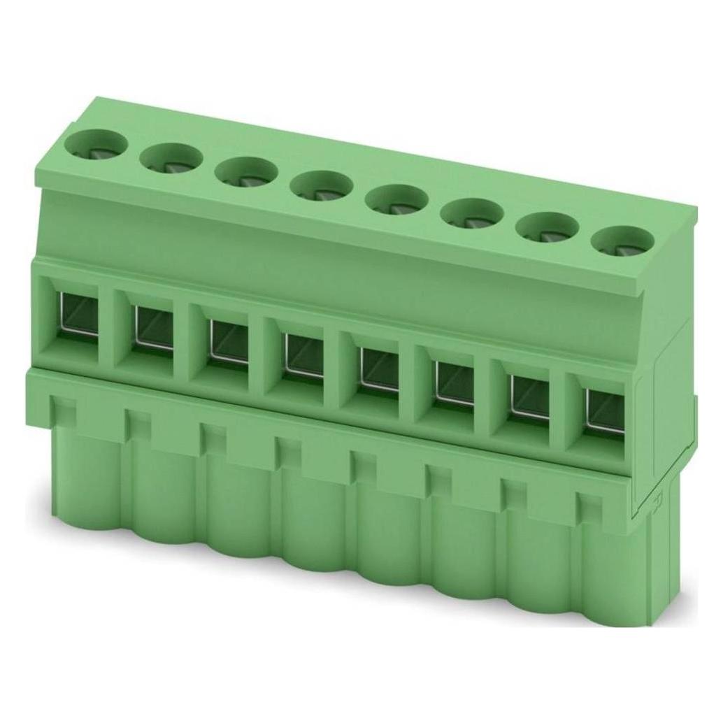 Phoenix Contact PHOE Leiterplattensteckverbinder, Elektronikkabel + Stecker, Grün