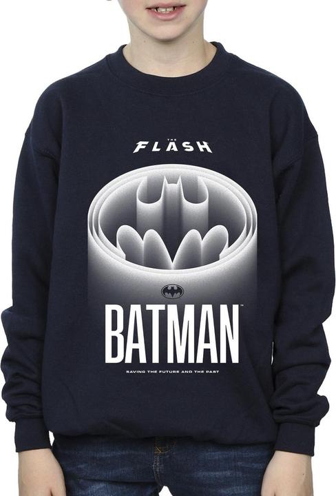 Produktbild The Flash Batman White Logo Sweatshirt Jungen (152, 158)