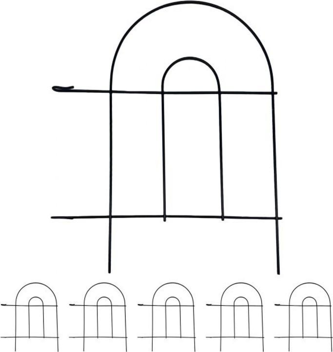 Image du produit Relaxdays 6x bordures parterre (240 cm)