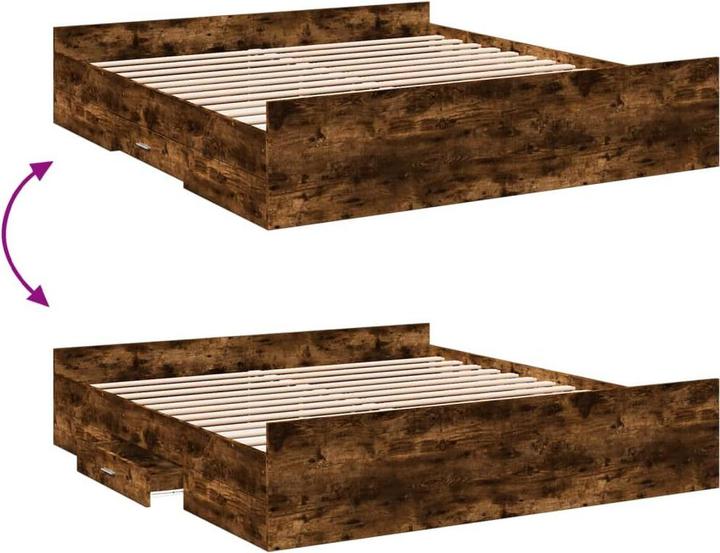 Produktbild vidaXL Bettgestell (200 x 200 cm)