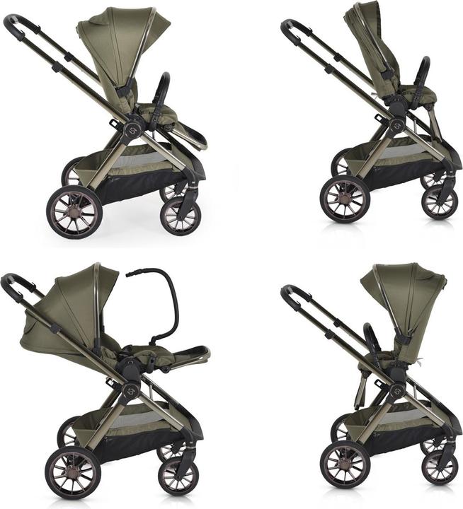 Produktbild Cangaroo Kinderwagen 2 in1 iClick (0 Monate - 4 Jahre)
