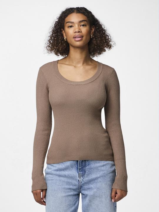 Produktbild Pieces Pcmira Ls U-Neck Knit Noos Bc (M)