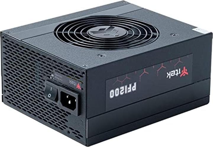 Actual product image Itek PF1200 EVO Computer Power Supply 1200 W 24-pin ATX Black (1200 W)