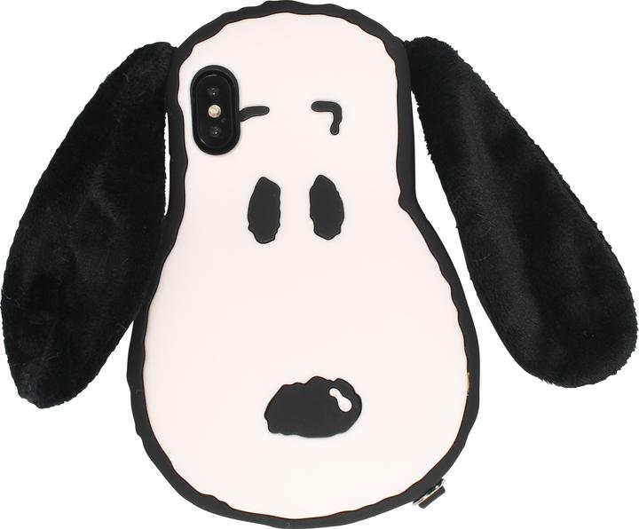 Actual product image PhoneLook Silicone dog 3D cover with plush ears (Apple iPhone X, Apple iPhone XS)