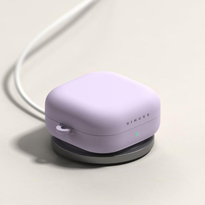 Produktbild Ringke - Silicone - Xiaomi Redmi Buds 4 Pro - Light Purple (Ladecase Hülle)