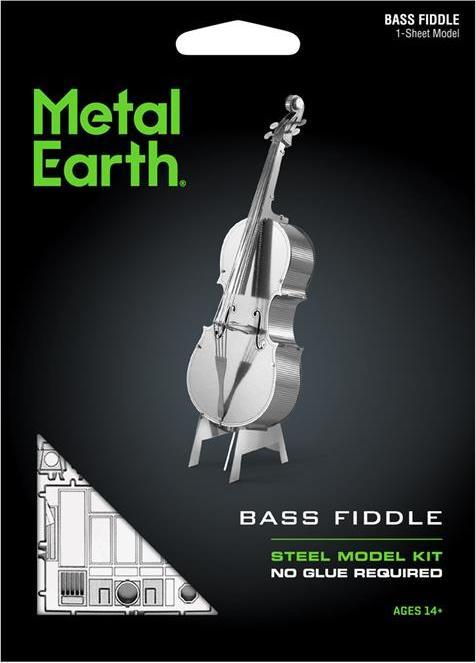 Actual product image Metal Earth Bas viool