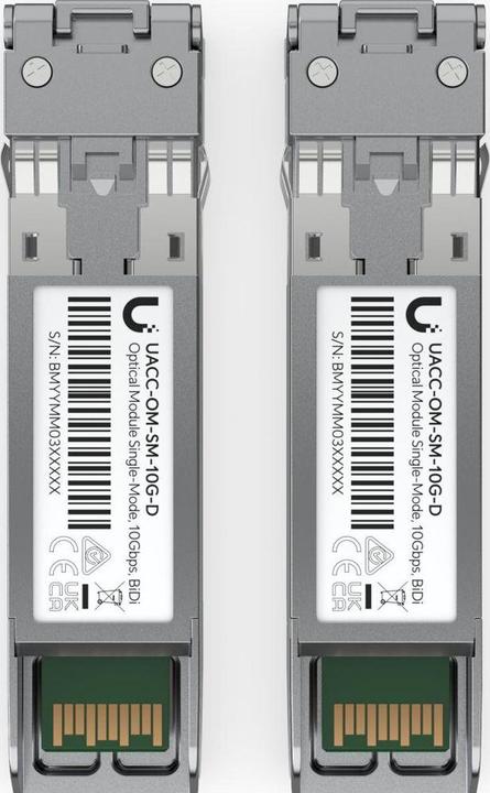 Image du produit Ubiquiti UF-SM-10G-20 : Jeu de 20 modules SFP+.