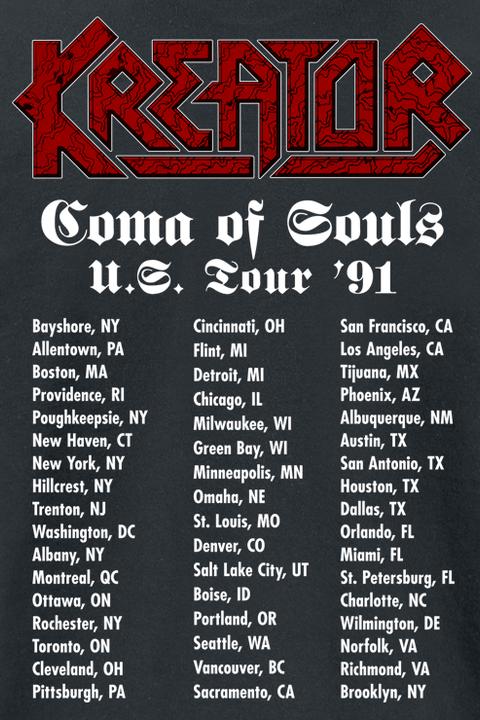 Produktbild Kreator US Tour 1991 (M)