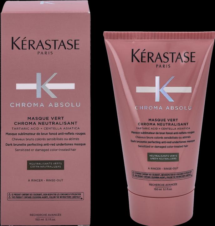 Produktbild Kérastase Chroma Absolu Masque Vert Chroma Neutralisant (150 ml)