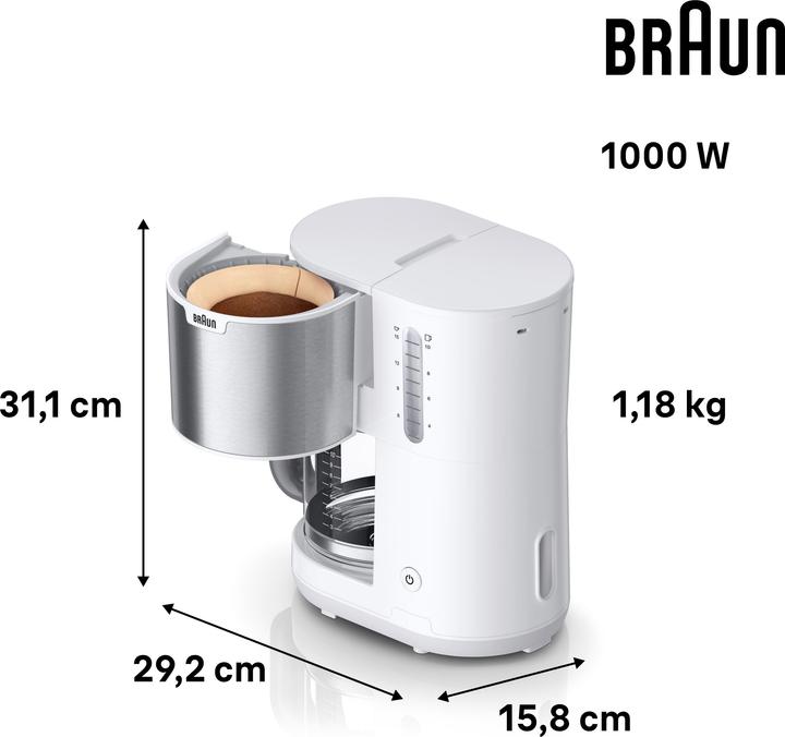 Actual product image Braun KF1505WH