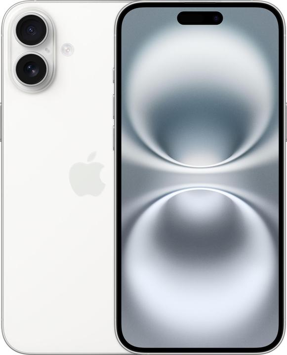 Apple iPhone 16 Plus (256 GB, White, 6.70", SIM + eSIM, 48 Mpx, 5G)