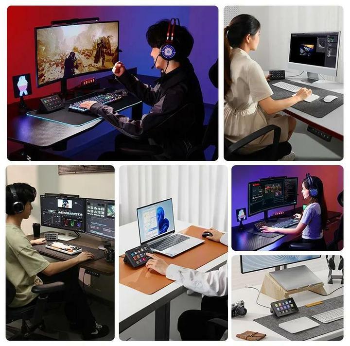 Actual product image Ulanzi D200 Stream Deck Smart Keyboard