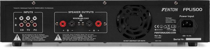 Image du produit Fenton Amplificateur de puissance FPL1500 (Stade final)
